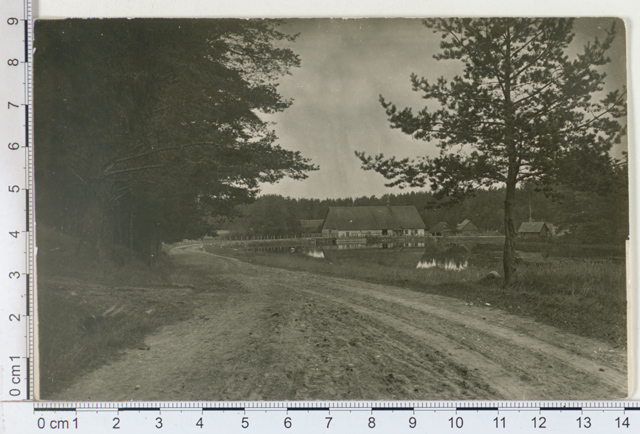 Landscape at Kubija mill, Võrumaa 1924
