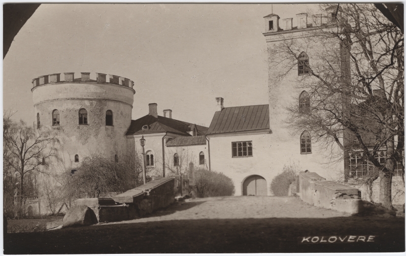 Koluvere Castle.