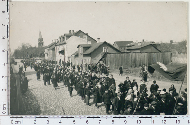 Tartu Workers' (red) train run 1 May 1922