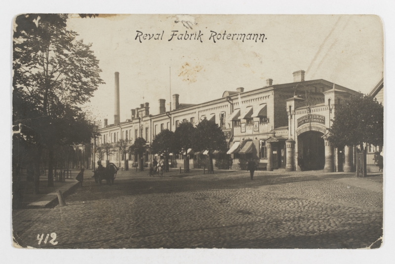 Rotermann factory in Tallinn, 1911