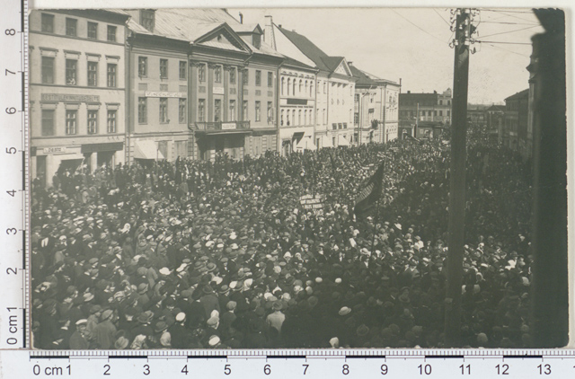 1 May demonstration, Tartu 1923