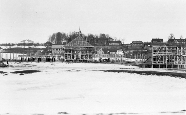 Construction of the swimming pool of the city of Tartu