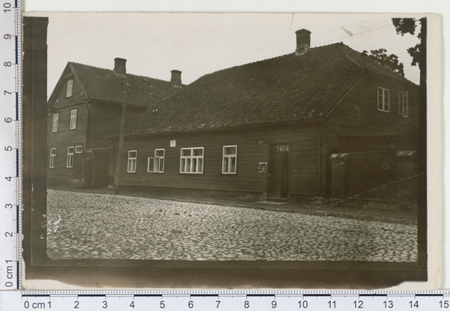 Dr Kreutzwald's residence in Võru, Võrumaa 1925