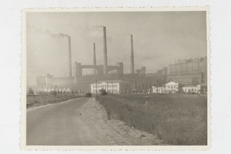 Industrial city of Kohtla-Järvel, 1958