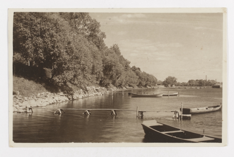 Park on the shore of Lake Tamula