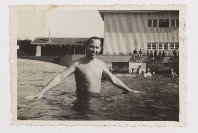 Man in Tartu Bay, 1938