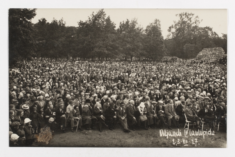 Viljandi IV song festival, 1927