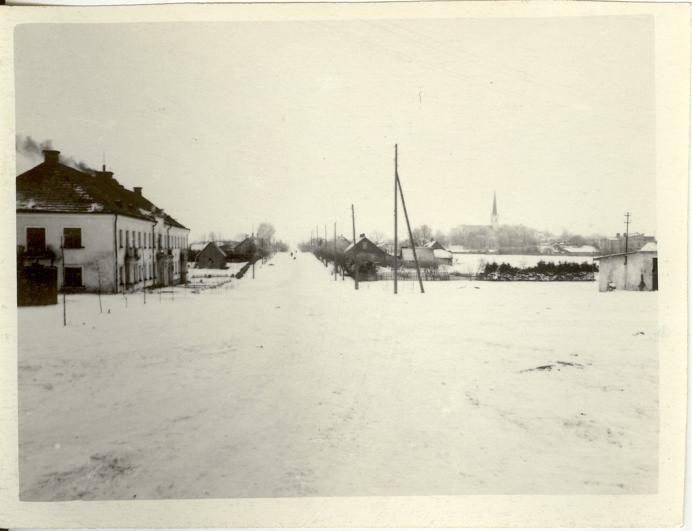 Photo, Järva-Jaani view, Lai t. 1959.a.