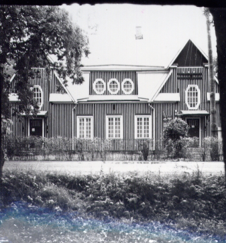 Officers' house in Turba. Arh. Alexander Wladovsky