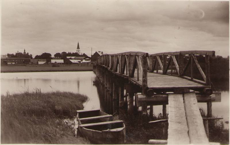 Photo. Võru, bridge.