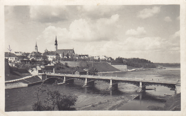 Narva. Wooden bridge