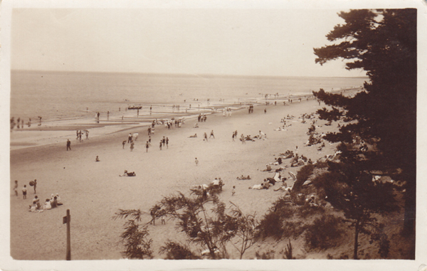 Narva-jõesuu. Sea beach