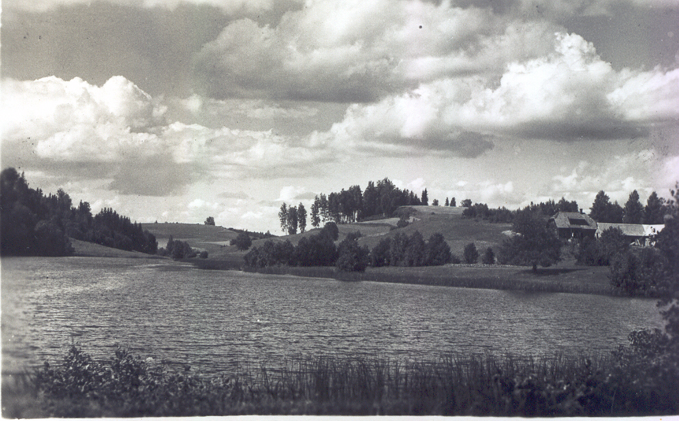 Photo postcard. Relax. View of Ratasjärvi from the southeast.