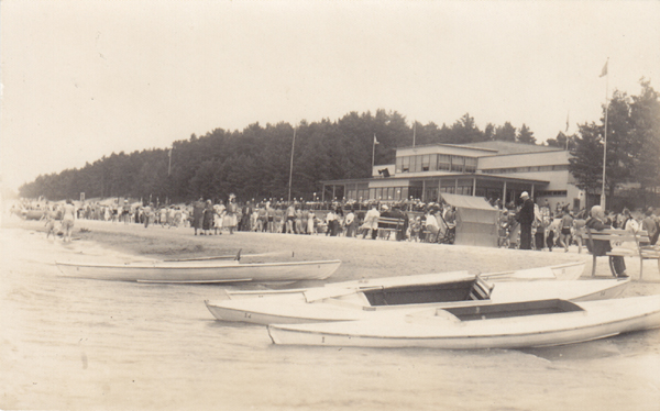 Narva-jõesuu. Beach cafe