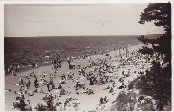 Narva-jõesuu. Sea beach