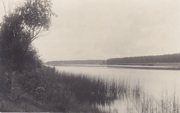 Narva-jõesuu. Quiet lake