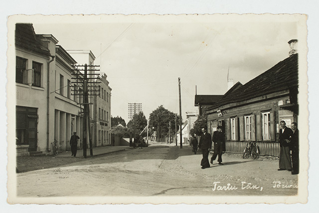 Tartu Street in Tõrva
