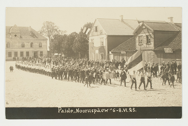 Youth event in Paides, 1925