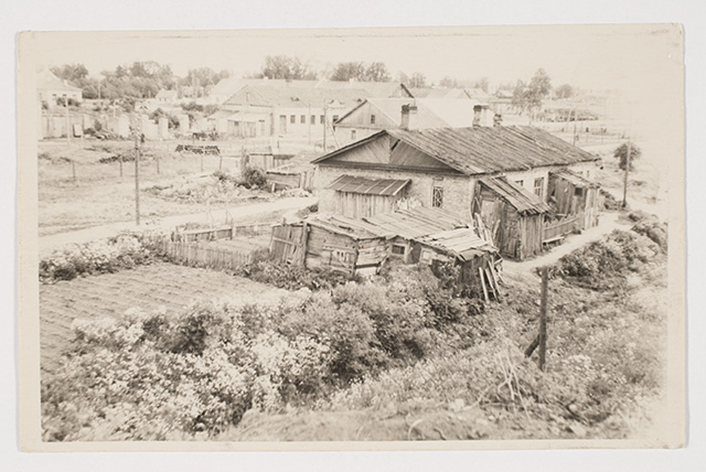 Narva Russian carbide village after World War II, 1946