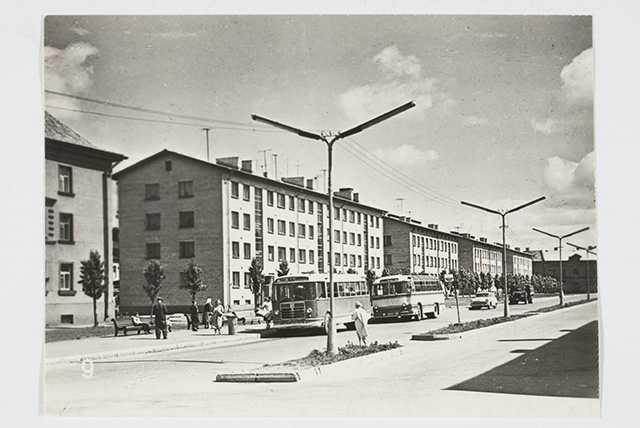Lenini alley, Pärnu, 1964