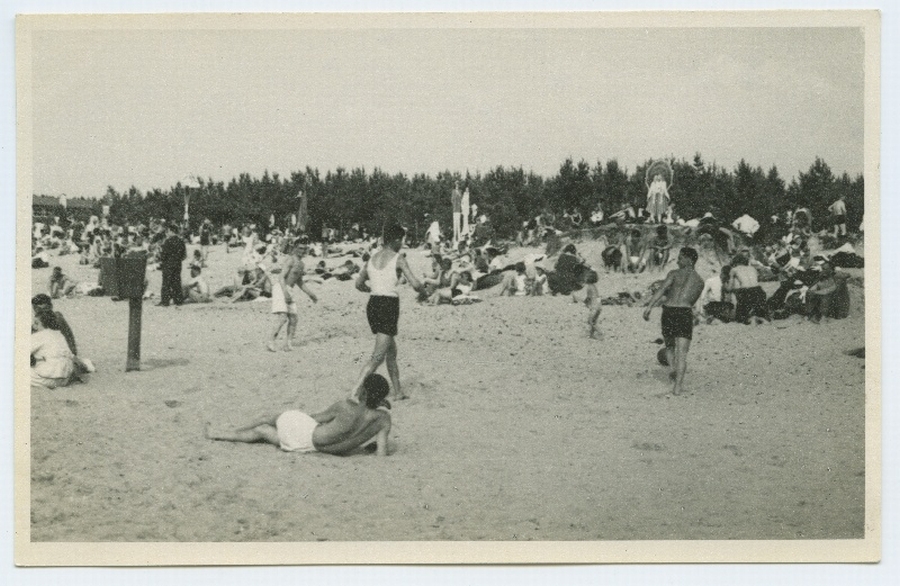 Tallinn, Pirita beach during the summer season.
