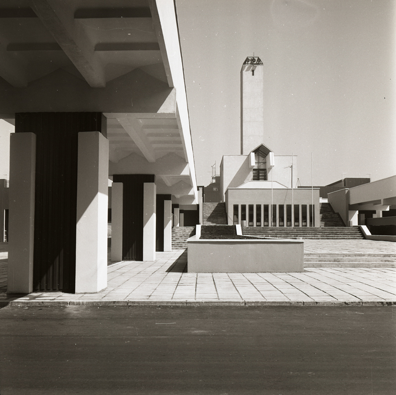 Outdoor views and interiors of Tallinn Olympic Sailing Centre and planning scheme, 20 negatives