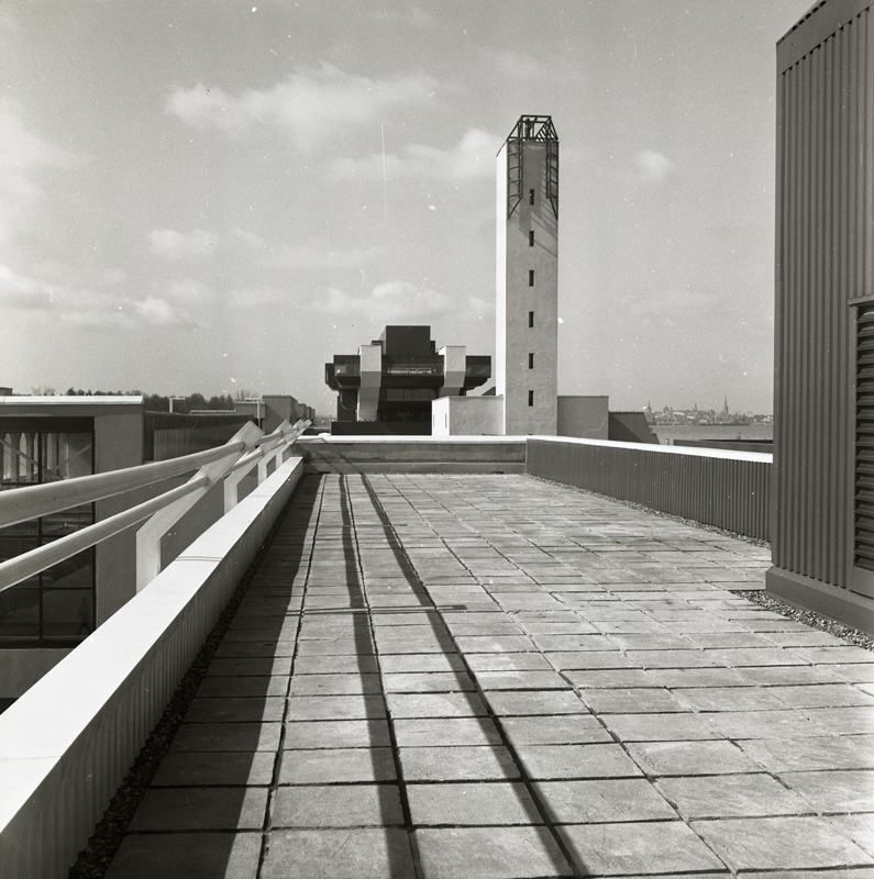 Outdoor views and interiors of Tallinn Olympic Sailing Centre and planning scheme, 20 negatives