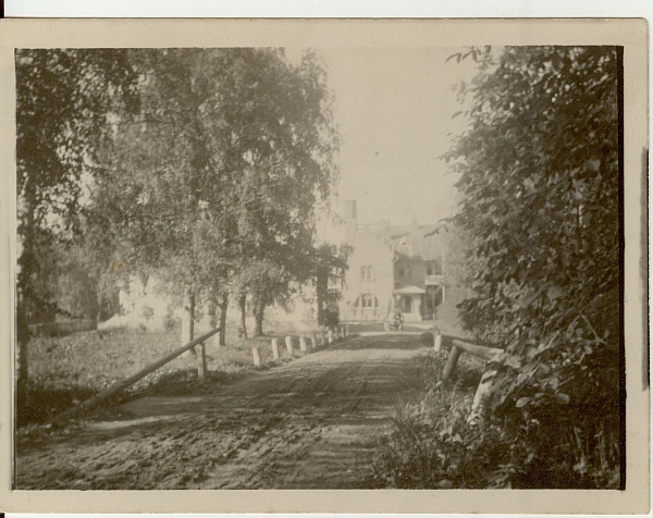 Photo, view Jäneda manor building in 1927.