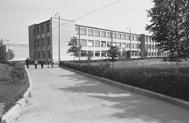 Valga. Schoolhouse.