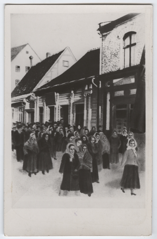 Women's Demonstration in Pärnu 1905