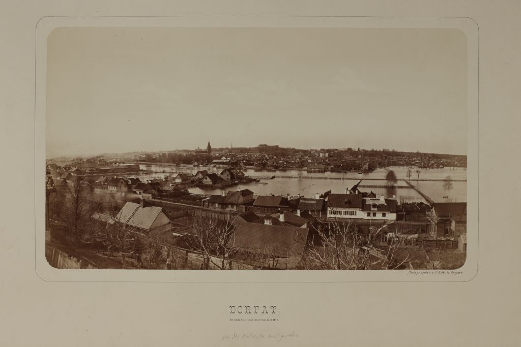 During the spring of Tartu, viewed from Lubja Street