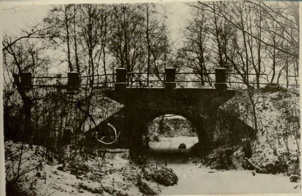 Photo Niidu bridge Rääma Street in Pärnu city approx. 1950