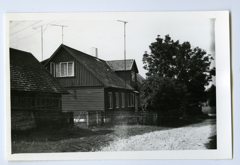 Shipbuilding master J. Sõela house in Hiiumaa, Emmastes