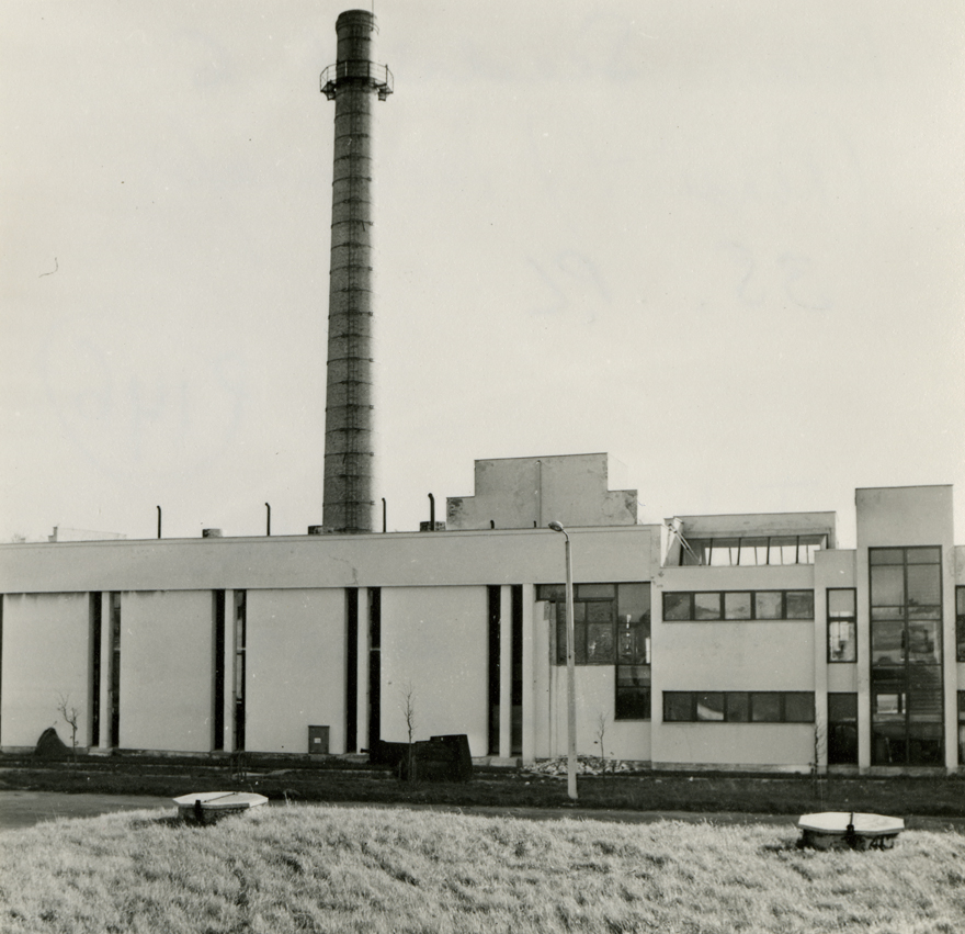 Boiler sanatorium Tervis, view of the building. Architect Jüri Okas, eke Project