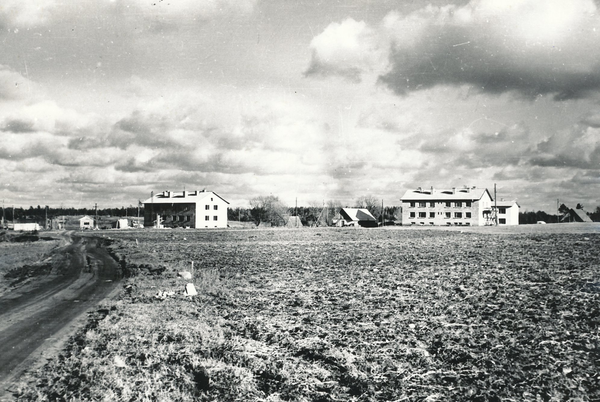 Photo. Võru Road Government Centre of Võru Region Kosel 1964-1965.
