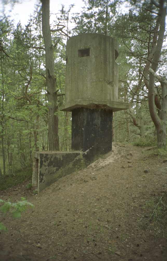 Small fire control tower of the Tahkuna beach protection battery