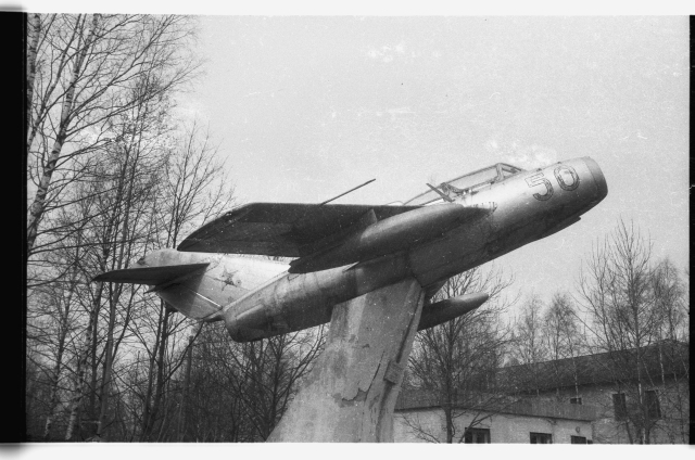 Airfield and missile base in Virumaa; old destruction plane