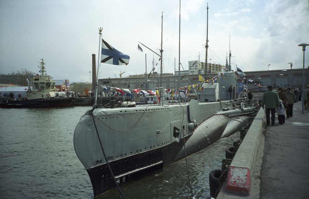 Submarine "Lembit" (1935-1936) at the Admirality Base