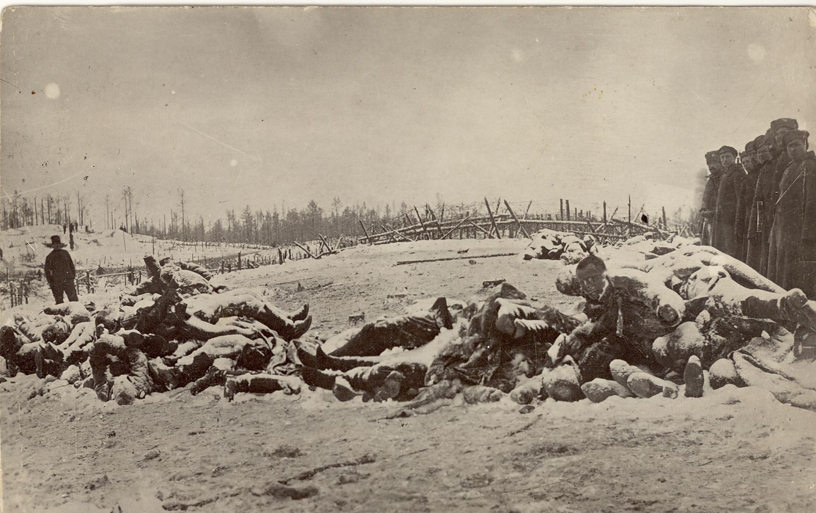 Latvian hunters fell on the Mountain of Mountains on the Riga Front in World War I