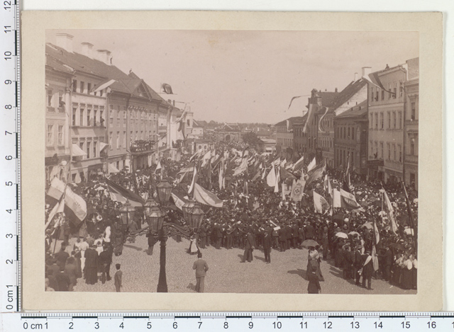 Song Festival in Tartu on the Raatuse Square