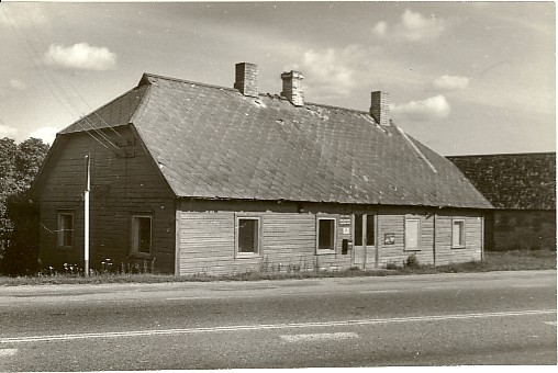 Photo, Mäeküla post office 1984.
