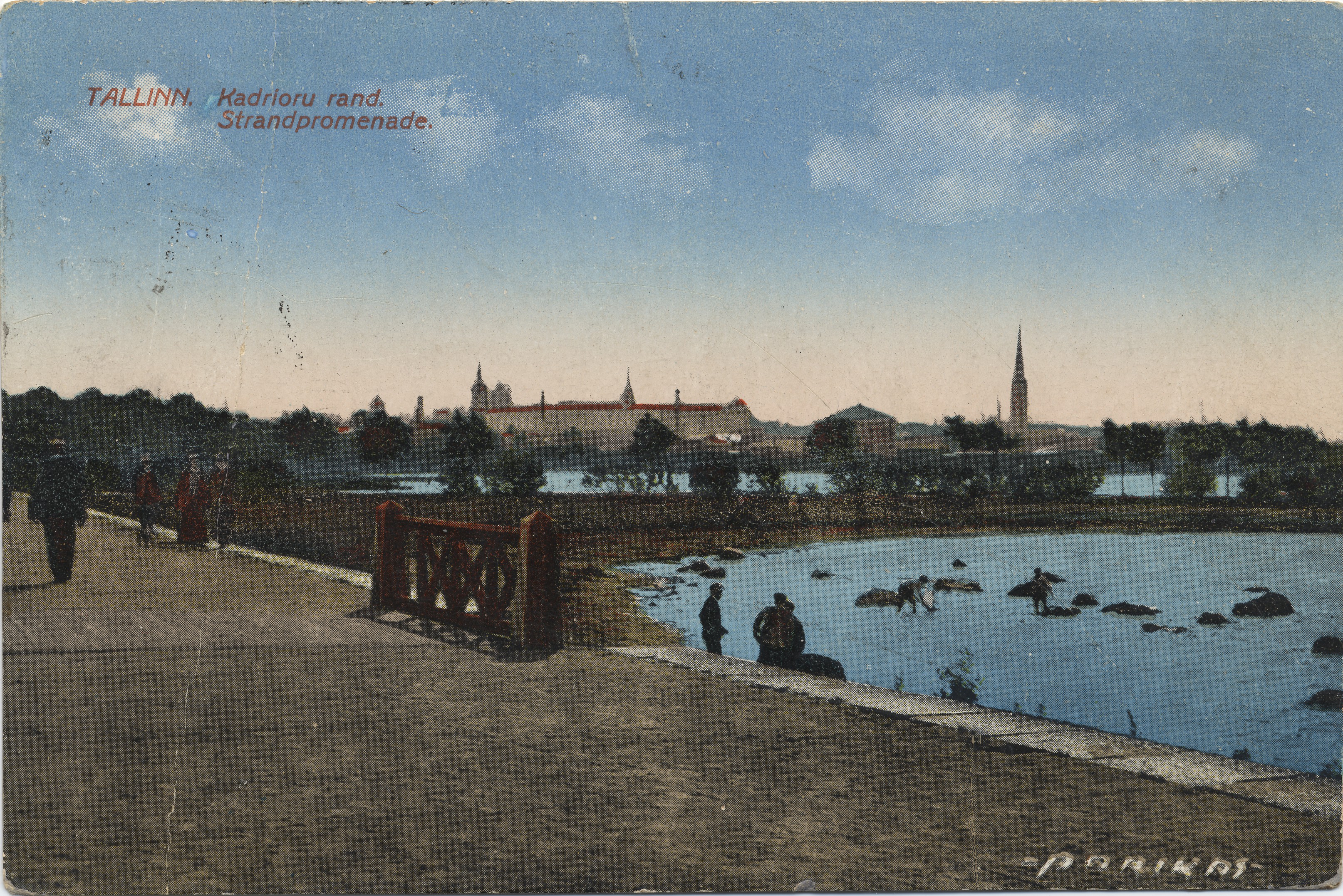 Tallinn : Kadrioru beach = Strandpromenade