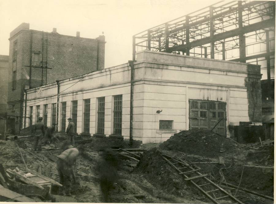 Construction of Kohtla-Järve thermal power plant
