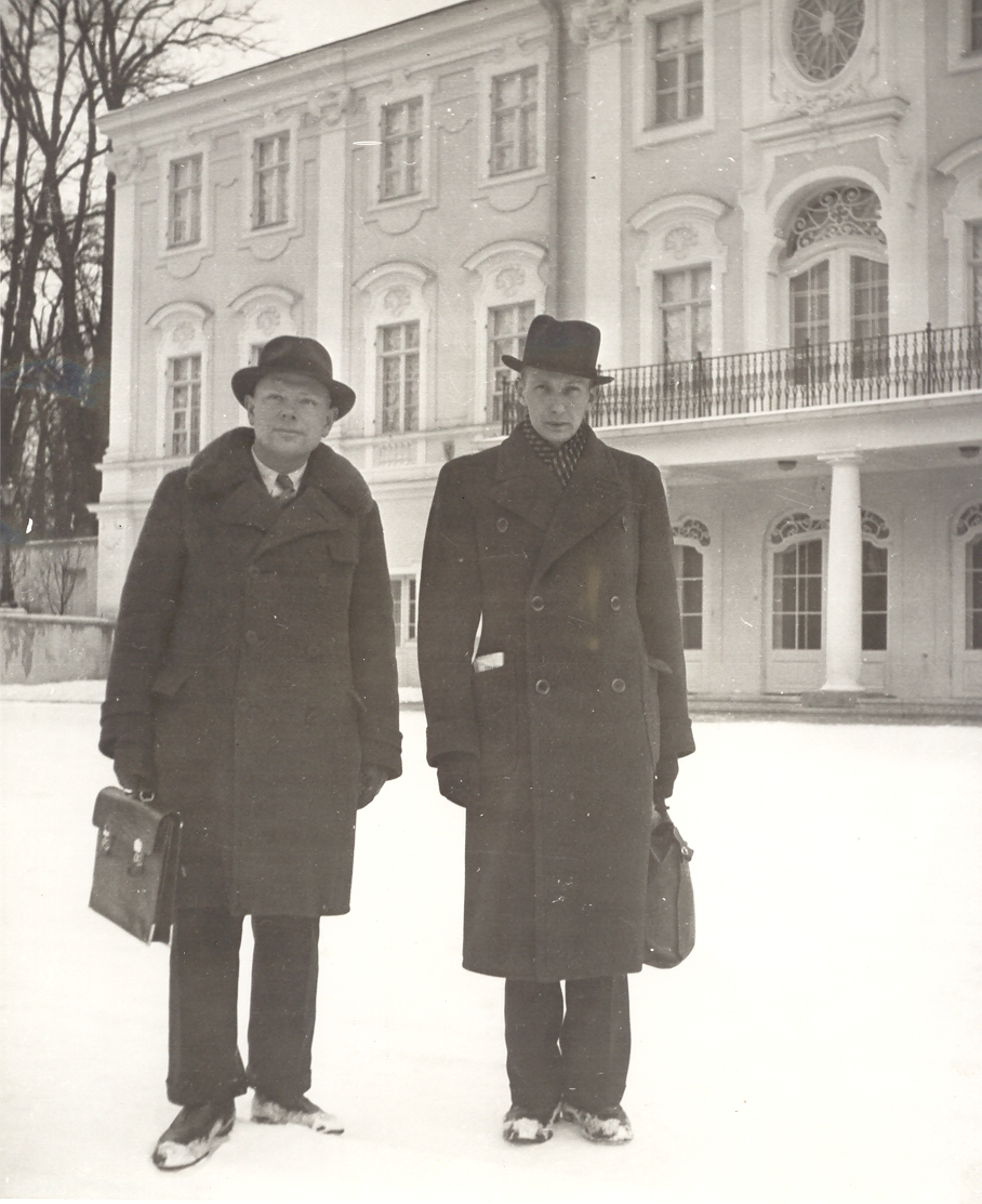 N.king and Mr. Anderson in Tallinn, Kadriorus