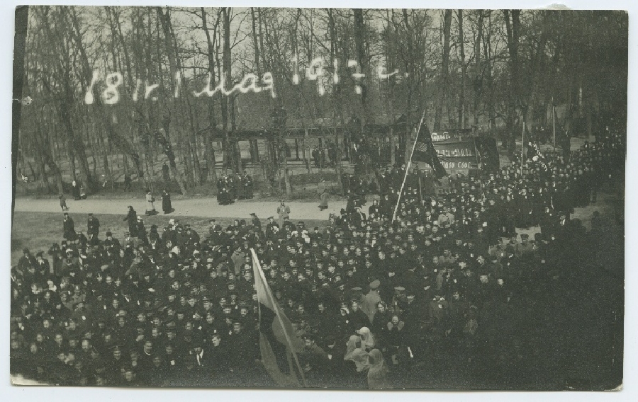 1.05.1917, Marine Demonstration in Kadriorg.