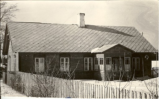 Photo, Dog view (house where he lived from Viiralt) in the 1970s a.