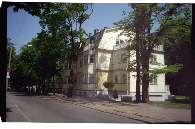 A. Weizenberg and J. Poska street corner in Tallinn