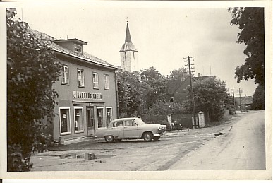 Photo, Dog view 1970 a.