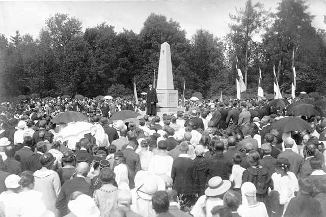 Opening of the memory pillar of the War of Independence