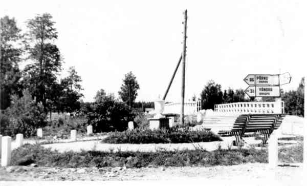 Särevere crossroads near Tür ~1950s